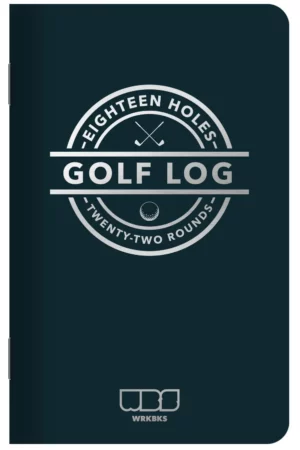 Convenient pocket sized notebook to keep with you while you golf.